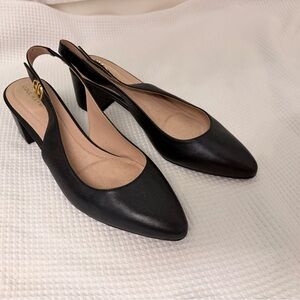 New w/o Box Cole Haan Womens 45mm High Heel Go-to Slingback